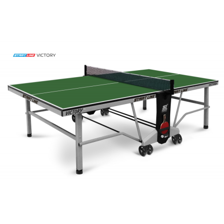 Профессиональный теннисный стол Start Line VICTORY (цвет зелёный, синий)